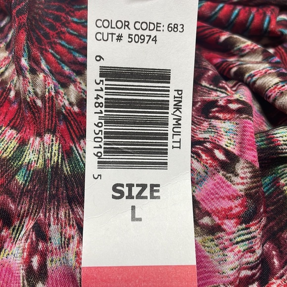 Colourful and stylish dress. Ideal for summer. All ocassions. Size L - Picture 7 of 7